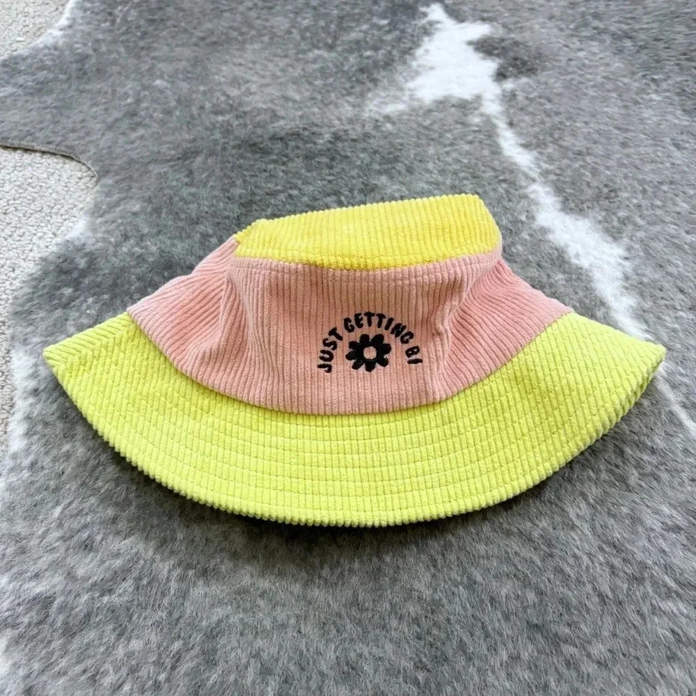 The Peach Fuzz Just Getting Bi Bucket Hat - Picture 2 of 13